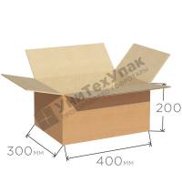 Коробка для переезда 400*300*200 Т-21 бурая Коробка для переезда 400*300*200 Т-21 бурая