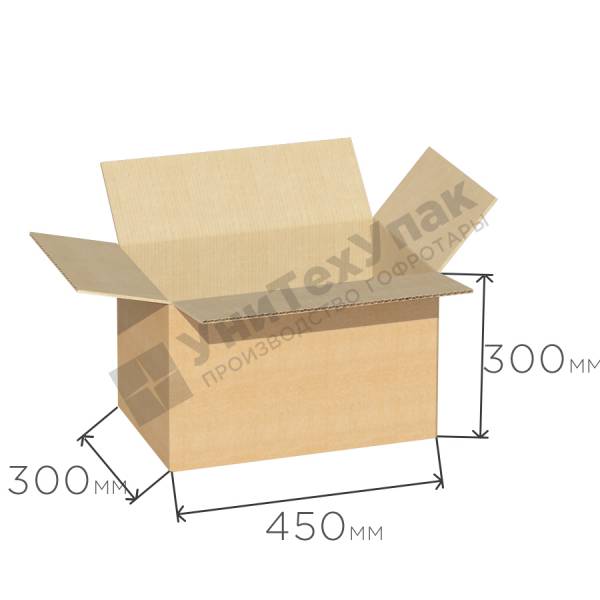 Гофроящик упаковочный 450*300*300 П-32